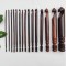Wooden 15 Crochet Hook set Premium Wood