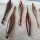 Multi Wood Sheesham Crochet Hooks Set 7 Pcs 